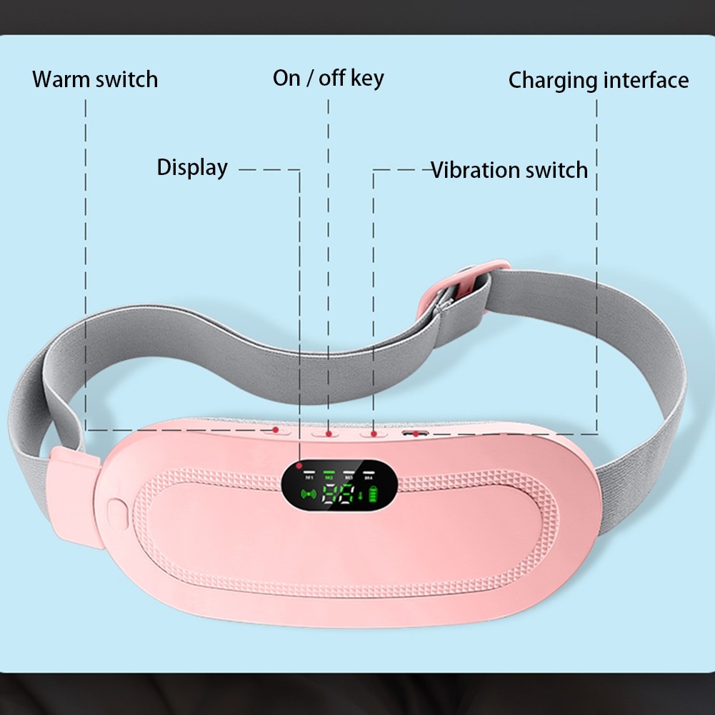 Menstrual Heating Pad Smart Warm Belt Relief Waist Pain