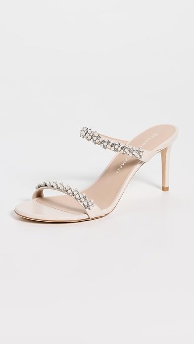 Stuart Weitzman Women's Poppy Slide Heels 75mm